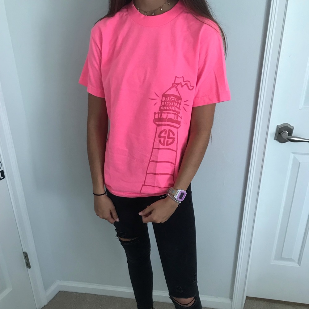 simply southern lighthouse tee